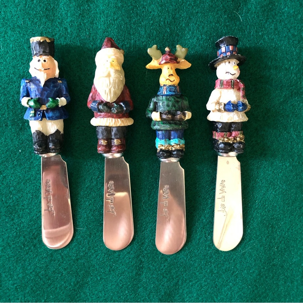 4 piece Joie de vivre spreaders knives